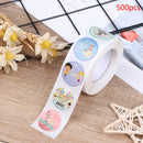 500pcs/roll kids toys Stickers for seal label Sealing decoration StickerA_3C