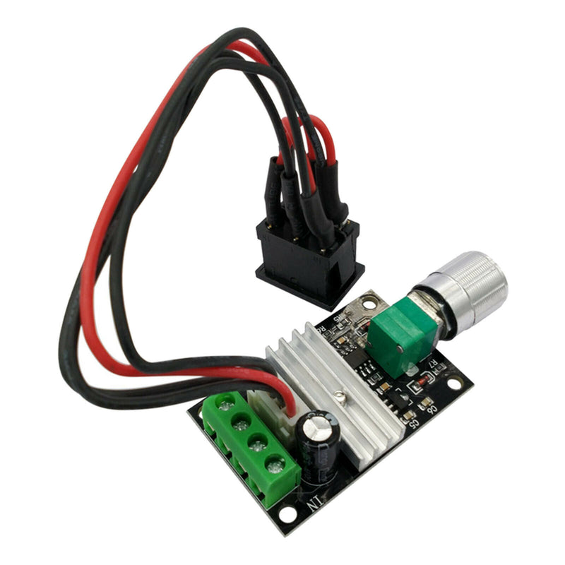 Adjustable PWM DC Motor Controller Reversible Pulse Forward Reverse Button