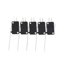 5pcs KW7-9 Long Straight Hinge Lever Type SPDT Micro Switch Limit Switch 3C