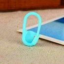 100Pcs Knitting Craft Crochet Locking Stitch Needle Clip Markers Holder_Col Z3K8