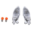 Turn Signal Amber Lamp Clear Lens For Suzuki Hayabusa GSXR1300 99-07