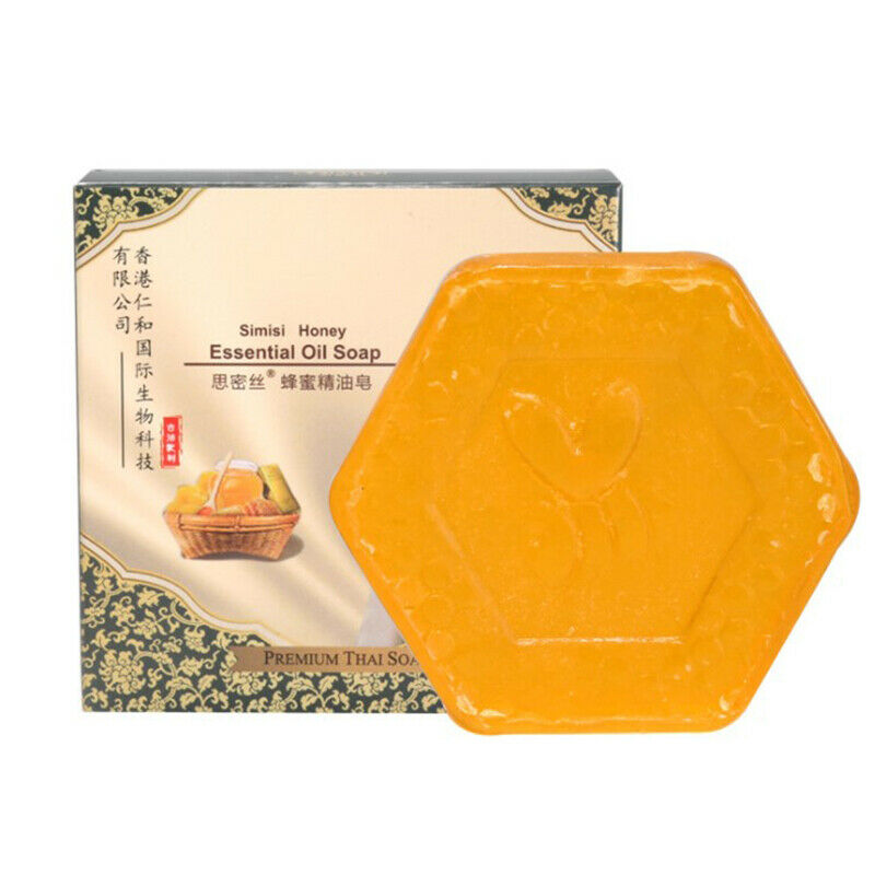 1pc Essential Oil Moisturizing Smell Deep Cleansing Honey Smell Soap Handmade Ew