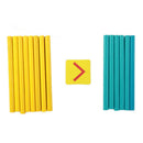 Wooden Math Number Stick Magnetic Puzzle Children Kids Education Calculate Game