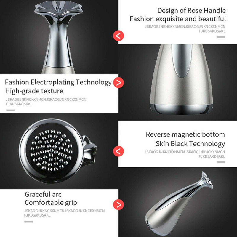 Facial Magnetic Induction Instrument Essence Enhance Vibration Massager Spa Tool