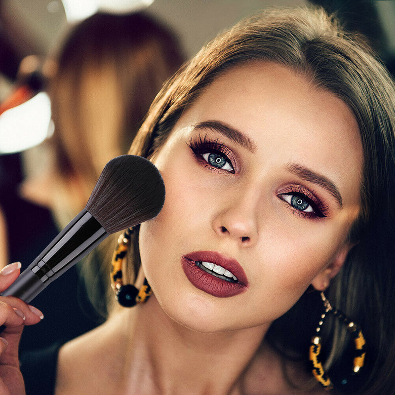 Soft Face Powder Brushes Anti-slip Handle Beauty Eye Shadow Makeup Brush