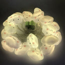 LED Warm White Cute Cloud Small Night Light String Lights Halloween Christm