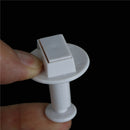 4pcs Rectangle Plastic Cookie Cutter Fondant Cutter Mold Cake Decorating ToolXP