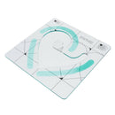 Square Acrylic Patchwork Quilting Ruler For Clothing Design 16.5cm