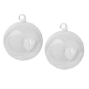 2x Glass Ball Suspension