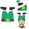 Irish Easter Hat Holiday Funny Shamrock Hat Show Dance Halloween Cap Green