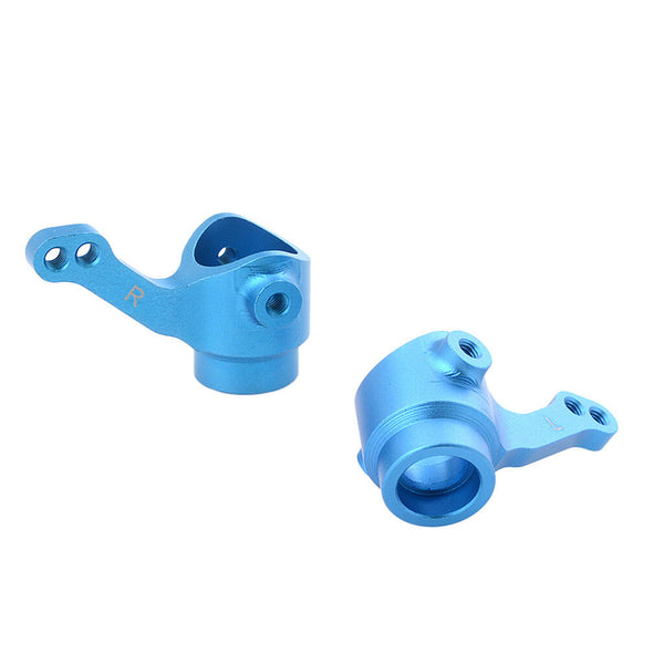 2x Alum Front Steering Hub Replacement for 1:10 LRP S10 Blast 2 RC Car Buggy