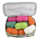 Knitting Bag Organizer Yarn Storage Case for Crocheting Hook Knitting Needl