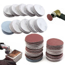 100pcs Abrasive Tools Sander Disc 50mm 2" Round Sanding Pad Sheets Sandpape P8P8