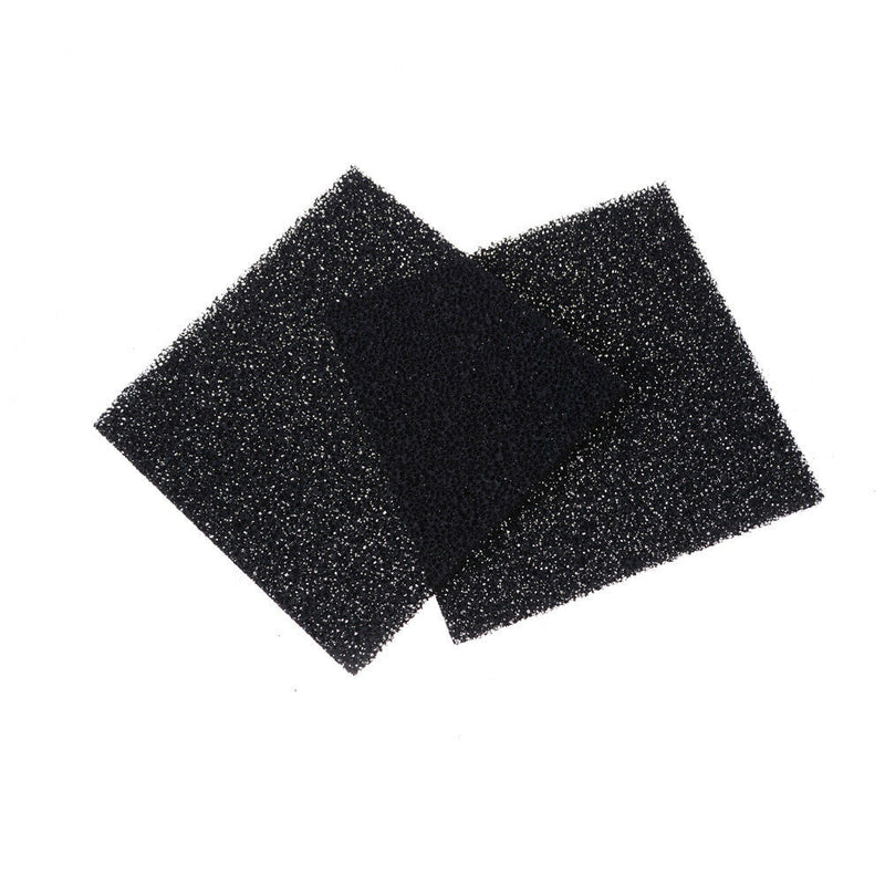 10pcs New Black Square Activated Carbon Foam Sponge Air Filter Padsã€NME