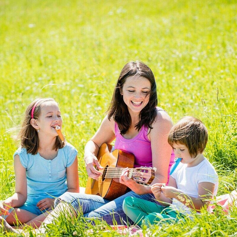 24 Pieces Plastic Kazoos 8 Colorful Kazoo Musical Instrument, Good Companio A8O7