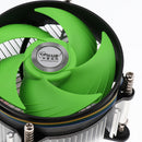 4 Pin CPU Cooler Fans Case Quiet Heatsinks for Computer PC 90x90mm Green