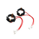 2Pcs H7 LED Headlight Bulb Base Holder Headlamp Socket Adapter For Golf 5 MK5