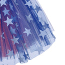 Children Girls Colorful Flag Birthday Party Dancing Princess Tutu Skirt