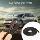 5m Car Door Seal Strip Sound Insulation Weatherstrip (Carbon Fiber Look) A