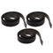 1.5cm Wide Pu Leather Strap For Garment Craft DIY Embellishments Set Of 3