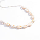 Beach Bohemia Velvet Shell Pendant Chains Choker Rope Tassel Necklace Jewe CXQ