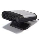 150W DC 12V Vehicle Heater Portable Car Heating Cooling Thermostat (Grey) A