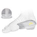 Height Increase Insoles Inserts Adjustable 1â€”3Cm Transparent Insoles Shock