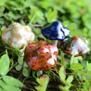 Ceramic Toadstools For Garden Tinkling Mushrooms Garden Ornaments Decoration