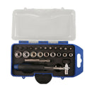 23Pcs Sleeve Screwdriver Set Ratchet Wrench Spanner Drill Combination Kits xcv