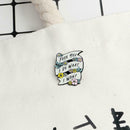 Creative Leaf Flowers Letters Brooch Jacket Badges Christmas Jewelry Gift A