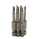 6Pcs S2 Steel Triangular Screw Bits Magnetic Screwdriver Bit Anti Slip e Sc