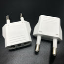 1Pc Travel Charger Wall AC Power Plug Adapter Converter US USA to EU Eur OZ