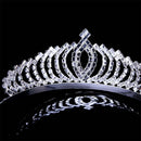 Wedding Bridal Princess Crystal Rhinestone Hair Accessory Tiara Crown Party-Gift