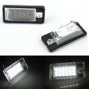 2Pcs 18 LED Error Free License Plate Light Lamp For Audi A3 A4 B6 B7 A6 NEK