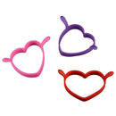 Creative Heart Shape Silicone Omelette Egg Mould Frying Pancake Tools