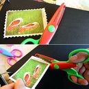 DIY Craft Scissors 6 Shaped Assorted Cutting Patterns Designs Paper Edges Tools