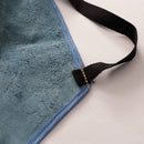 Adjustable Leather Welding Protective Work Apron Bib Blue