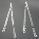 3-1s Women's Clear Invisible Transparent Adjustable Bra Straps See Through