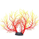 Red Yellow Artificial Coral Ornament Underwater Plants for Aquarium Fish Tank