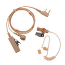 Earpiece Headset Mic Surveillance for Kenwood 2-Way Radio Walkie Talkie