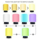 Bluetooth Speaker Lamp Color Changing Lamp Bedside Lamp Touch Control Lamp