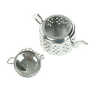 Cute Stainless Steel Teapot Tea Infuser Spice Drink Strain Herbal Filter&Tra Gw