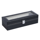 High - end watch case PU watch display box gift box transparent cover watch