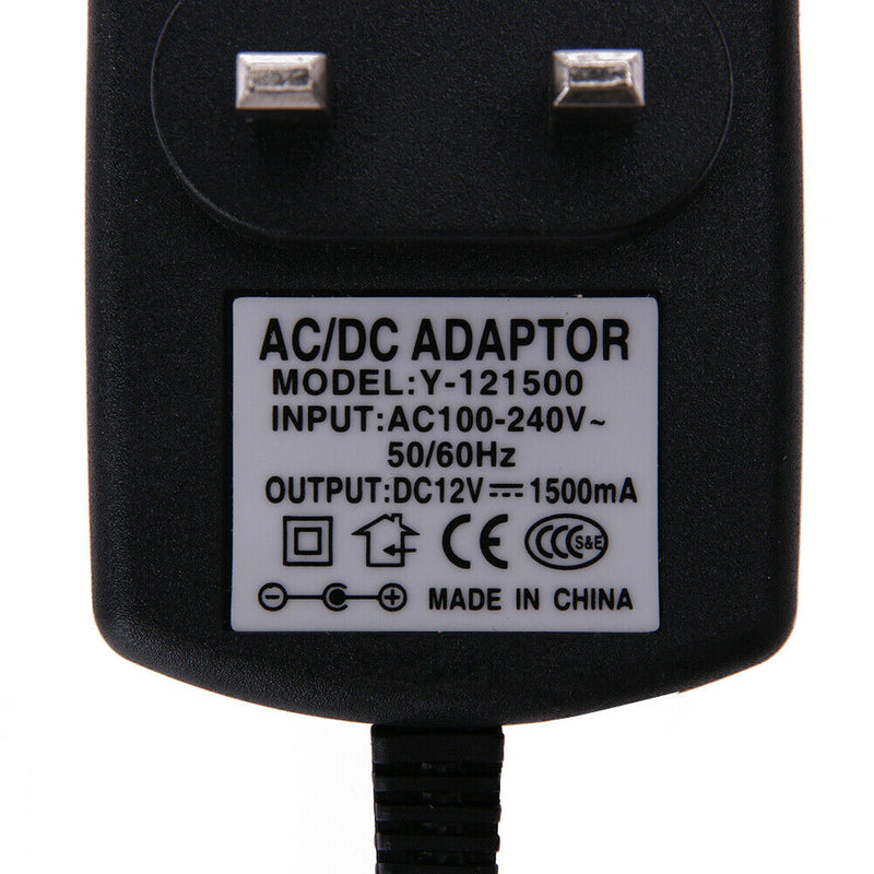 DC12V 1.5A Adapter AC to DC Converter Power Supply Adapter 5.5*2.5 mm