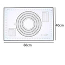 40x60cm Non Stick Silicone Baking Mat Kneading Dough Mat Baking Pad
