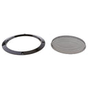 Speaker Grills Cover Case with 4 pcs Screws Black (6.5")