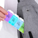 7 Day Weekly 14 Compartment Pill Box Medicine Tablet Storage Organizer Case