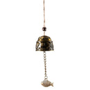 1Pc Chinese Traditional Dragon or Fish Feng Shui Bell Blessing Fortune Hang