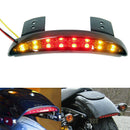 Smoke Rear LED Tail Light Brake Stop Lamp For Motorcycle Bobber Chopper  UYM