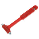 Car bus safety escape window breaker emergency hammer seat belt cutter tool M&E
